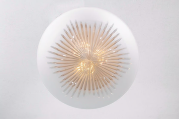 PARIS 30/2 - Brass ceiling light by Patinas Lighting - view 3